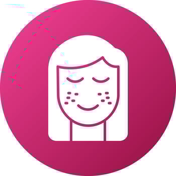 Freckles Icon Style vector