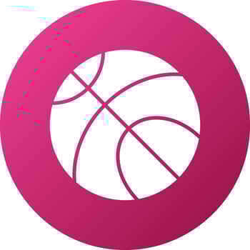Basketball Icon Style vector