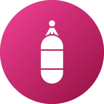 Punching Bag Icon Style vector