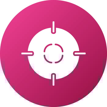 Target Icon Style vector
