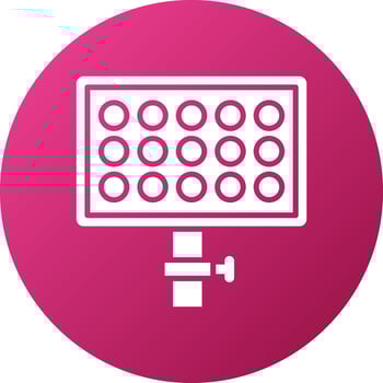Led Panel Icon Style vector
