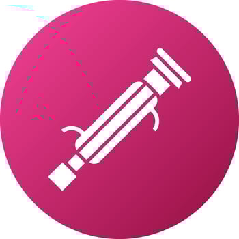 Liebig Condenser Icon Style vector