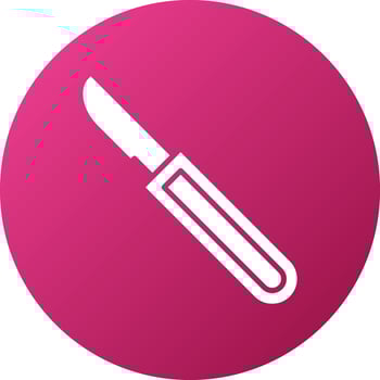 Scalpel Icon Style vector