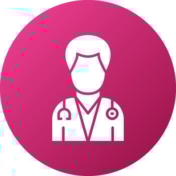 Medical Doctor Male Icon Style vector