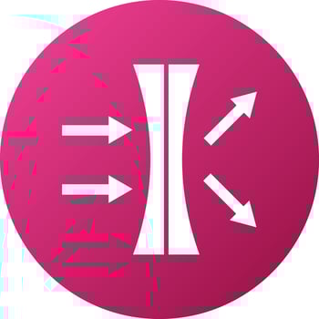 High Index Lenses Icon Style vector