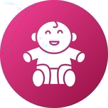 Baby Icon Style vector