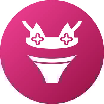 Bikini Icon Style vector
