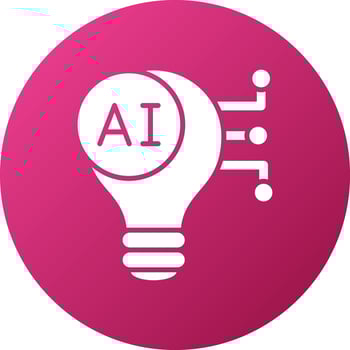 Artificial Light Icon Style vector