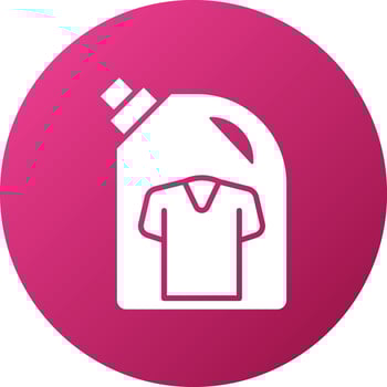 Natural Laundry Detergent Icon Style vector