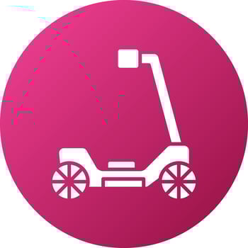 Micromobility Icon Style vector