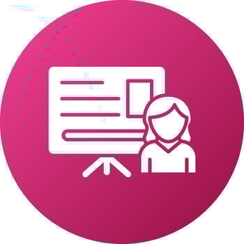 Teacher Icon Style vector