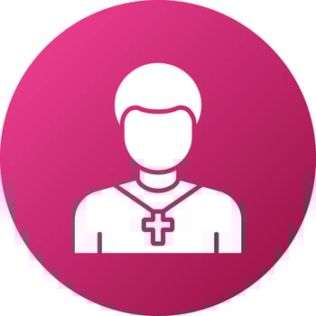 Priest Icon Style vector