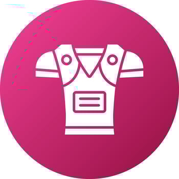 Chest Armor Icon Style vector