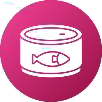Canned Food Icon Style vector