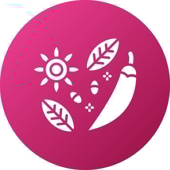 Spices Icon Style vector