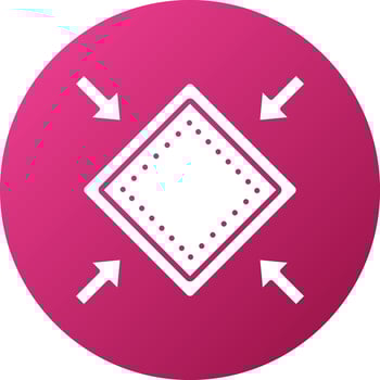 Shrink Icon Style vector