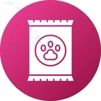 Pet Food Icon Style vector