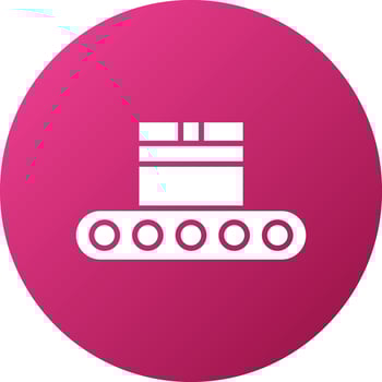Conveyor Icon Style vector