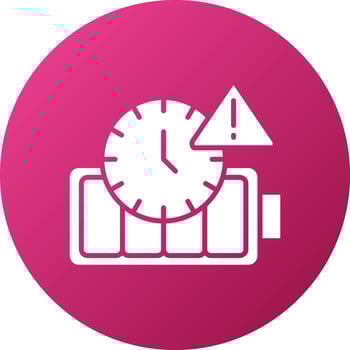 Delay Icon Style vector