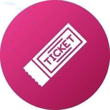 Get Ticket Icon Style vector