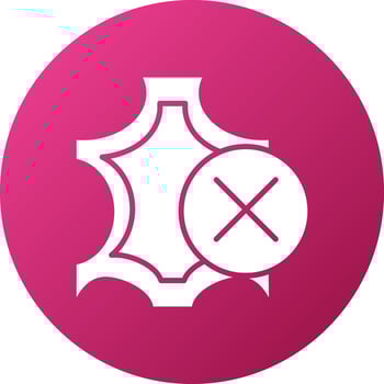 No Leather Icon Style vector