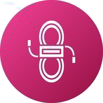 Shoes Laces Icon Style vector