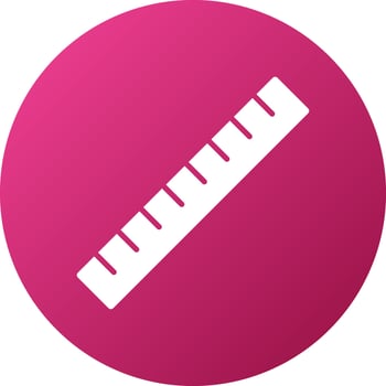 Ruler Icon Style vector