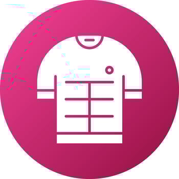 Tailor Shirt-pattern Icon Style vector