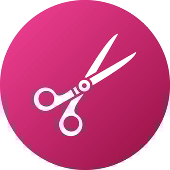 Scissor Icon Style vector