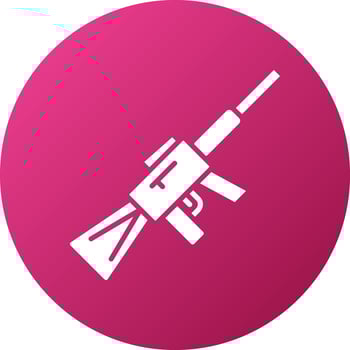 Rifle Icon Style vector