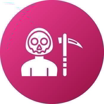 Scythe Icon Style vector