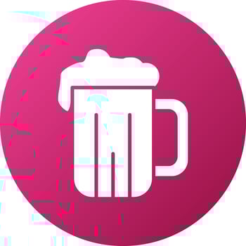 Pint of Beer Icon Style vector