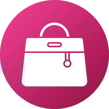 Handbag Icon Style vector