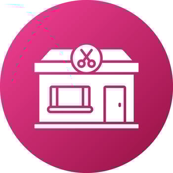 Barbershop Icon Style vector