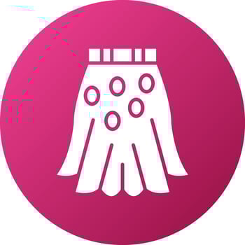 Skirt Icon Style vector