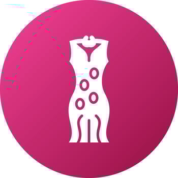 Dress Icon Style vector