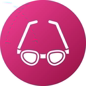 Sunglasses Icon Style vector