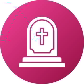 Tomb Icon Style vector