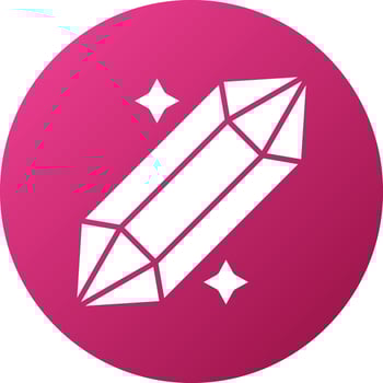 Gemstone Icon Style vector