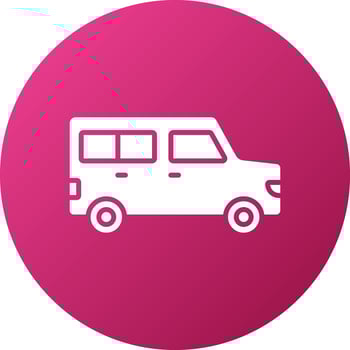 Van Icon Style vector