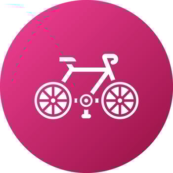 Bicycle Icon Style vector
