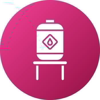 Oil Tanker Icon Style vector