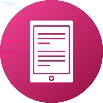 E-Book Icon Style vector