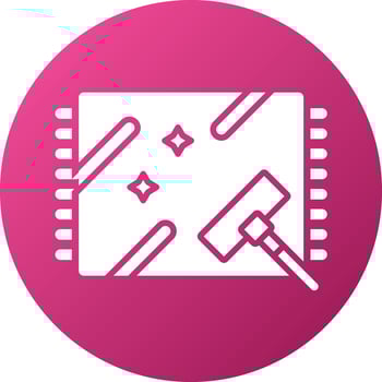 Mat Cleaning Icon Style vector