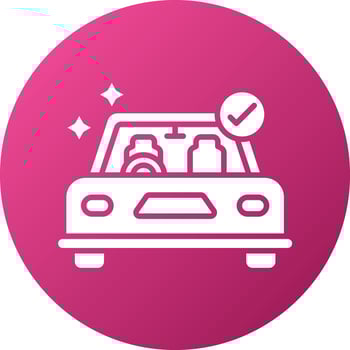 Interior Detailing Icon Style vector