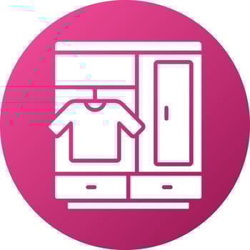 Wardrobe Icon Style vector