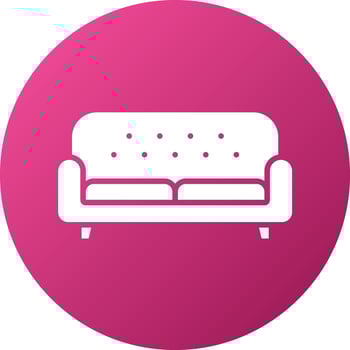 Sofa Icon Style vector