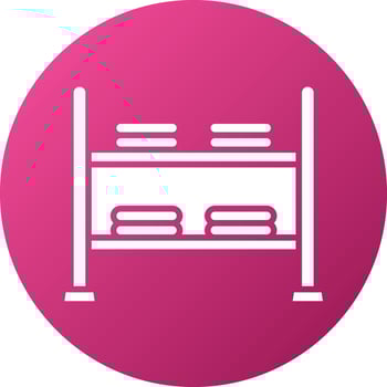 Rack Icon Style vector