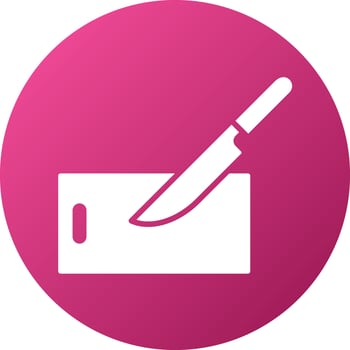 Chopping Board Icon Style vector