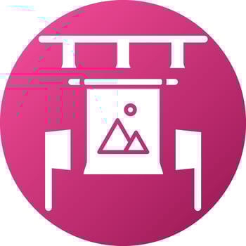 Photo Studio Icon Style vector